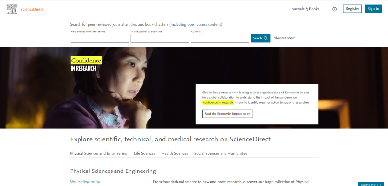 science direct بهترین سایت روانشناسی