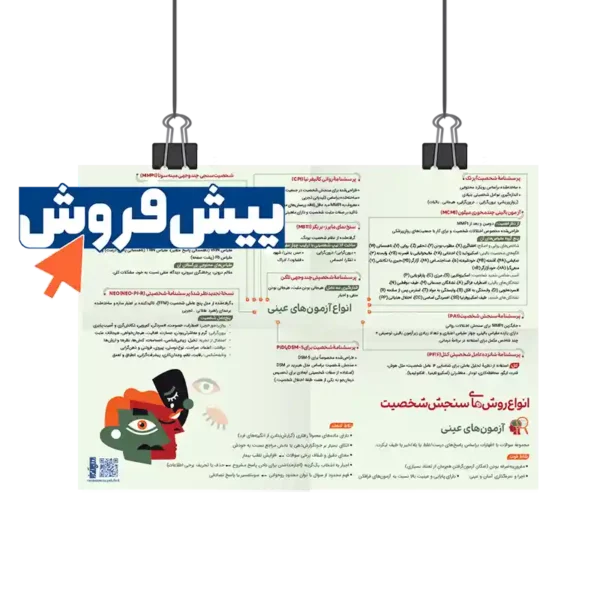 پیش فروش پوستر روش های سنجش شخصیت روان آموز