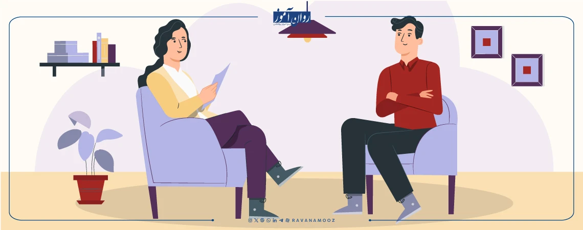 زبان بدن هنگام نشستن و مصاحبه روانشناسی
