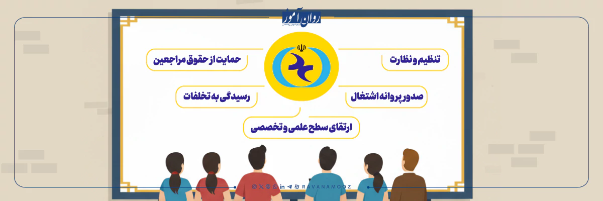 وظیفه سازمان نظام روانشناسی و مشاوره جمهوری اسلامی ایران چیست